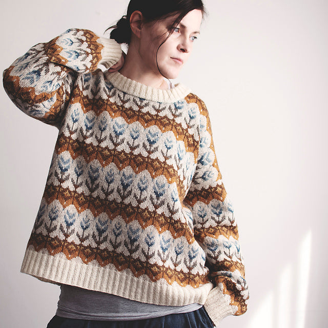 Oversized Pullover Knitting Pattern