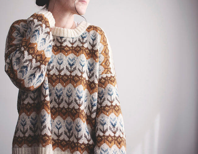 Oversized Pullover Knitting Pattern