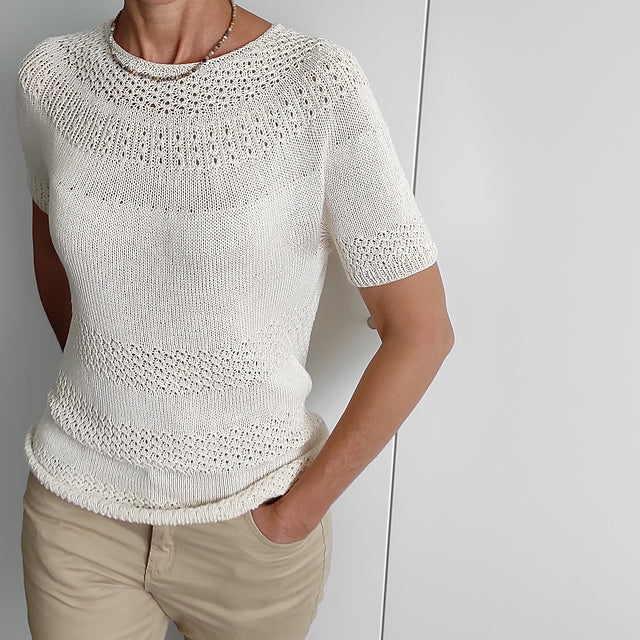 Blossom Tee Knitting Pattern