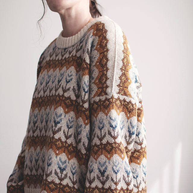 Oversized Pullover Knitting Pattern