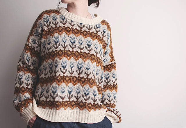 Oversized Pullover Knitting Pattern