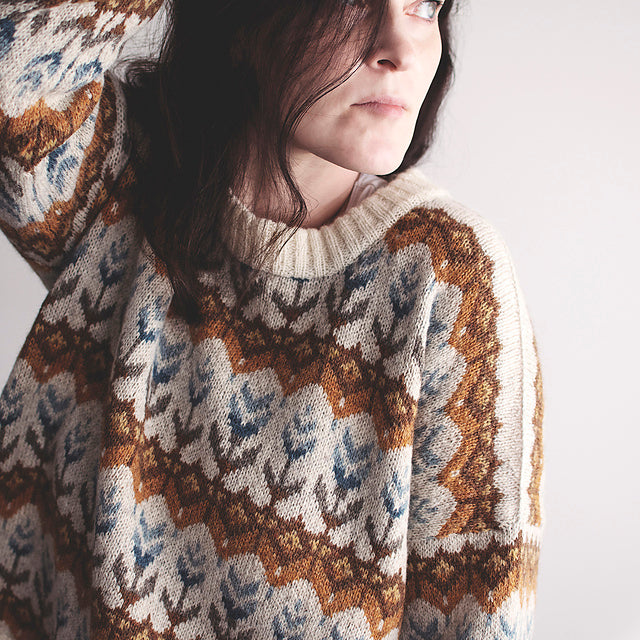 Oversized Pullover Knitting Pattern