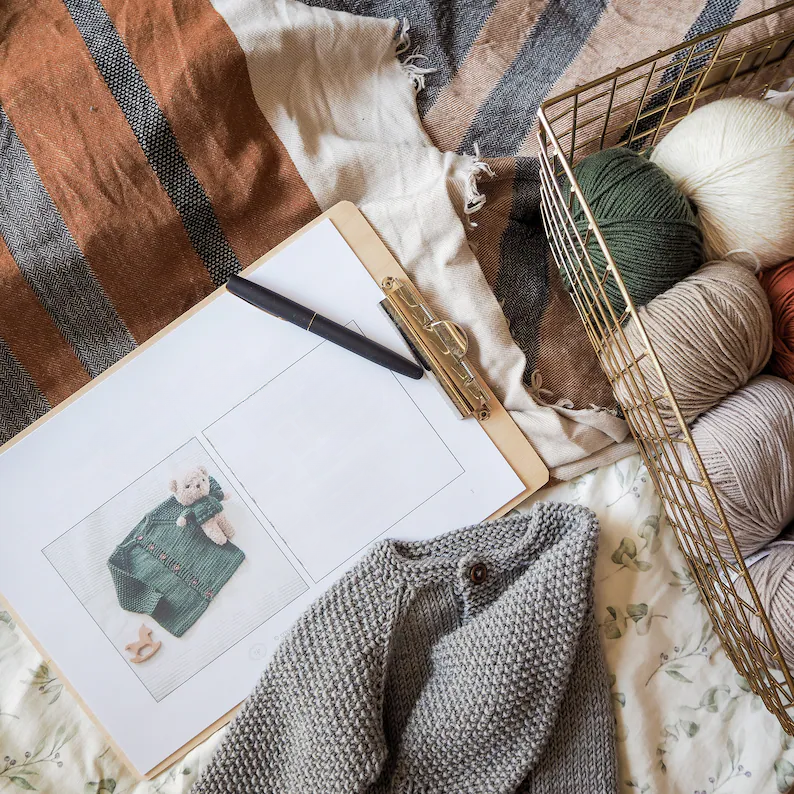 Baby Jacket Knitting Pattern