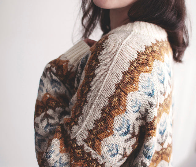 Oversized Pullover Knitting Pattern