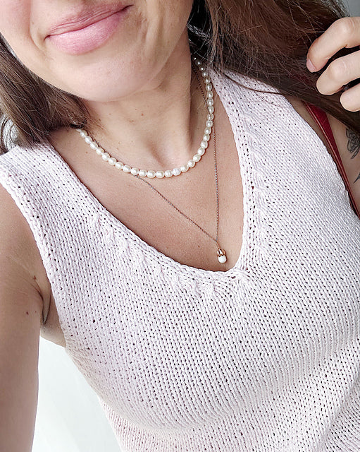 Minimal Tank Top Knitting Pattern