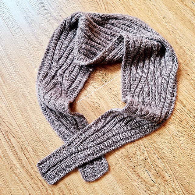 Coral Reef Scarf Knitting Pattern