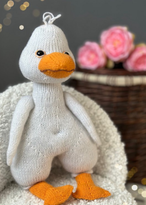 Christmas Goose Knitting Pattern