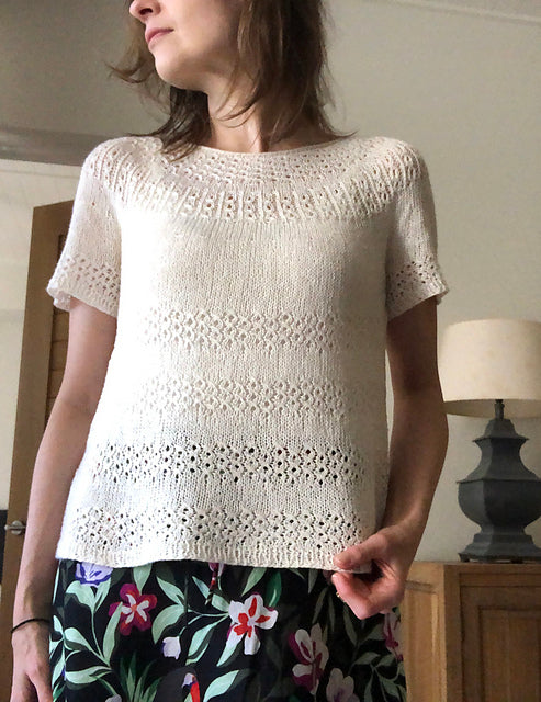 Blossom Tee Knitting Pattern