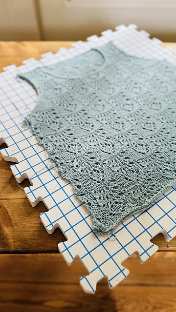 Lace Summer Top Knitting Pattern