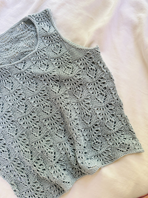 Lace Summer Top Knitting Pattern