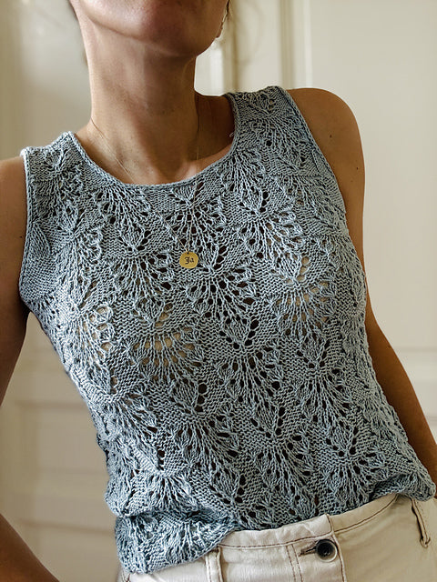 Lace Summer Top Knitting Pattern