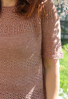Blossom Tee Knitting Pattern