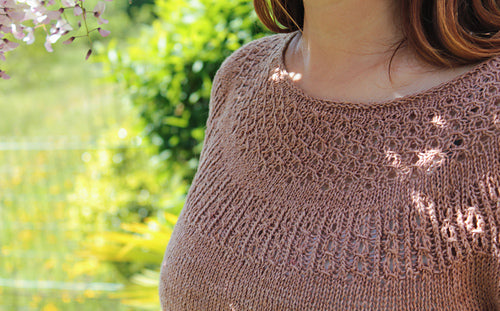Blossom Tee Knitting Pattern