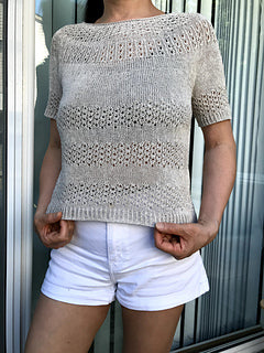 Blossom Tee Knitting Pattern