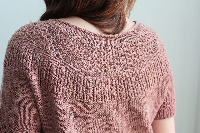 Blossom Tee Knitting Pattern