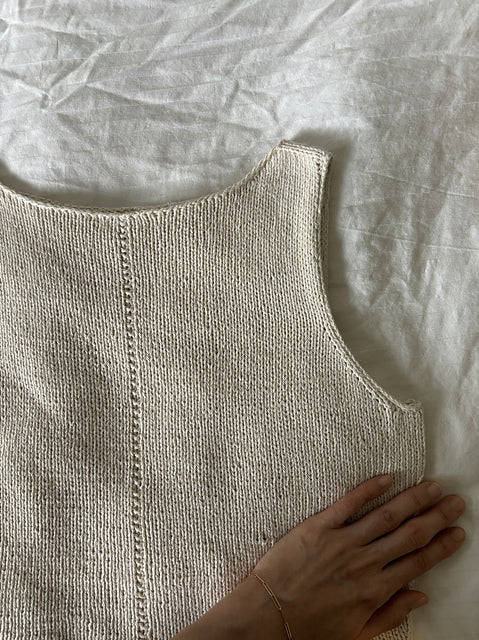 Easy Tank Top Knitting Pattern