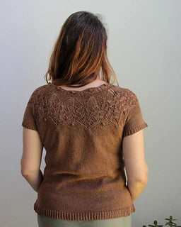 Silk Lace Tee Knitting Pattern