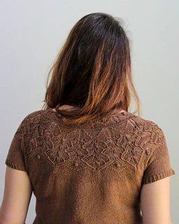 Silk Lace Tee Knitting Pattern