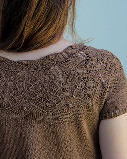 Silk Lace Tee Knitting Pattern