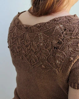 Silk Lace Tee Knitting Pattern