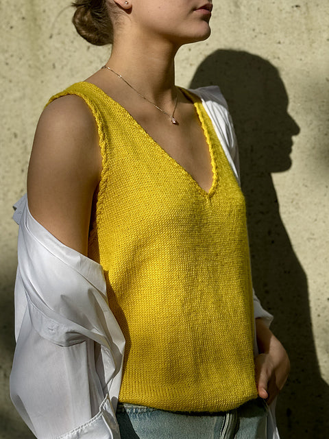 Easy Lace Knit Top Knitting Pattern