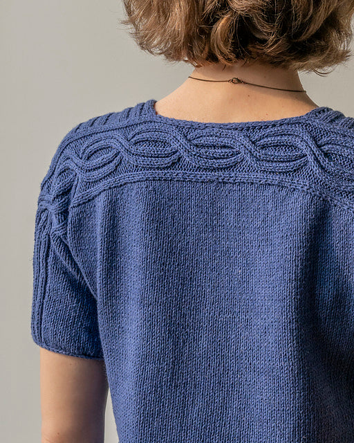 Cable Tee Knitting Pattern