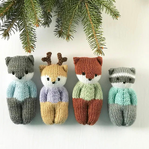 Forest Friends Knitting Pattern