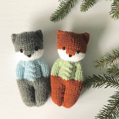 Forest Friends Knitting Pattern