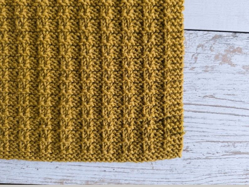 Textured Scarf Knitting Pattern