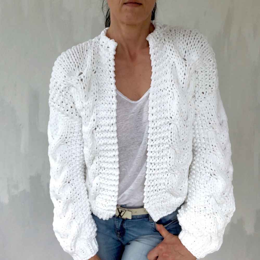 Cardigan Knitting Pattern: