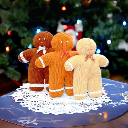 Gingerbread Knitting Pattern