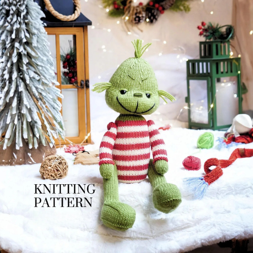 Grinch Knitting Pattern