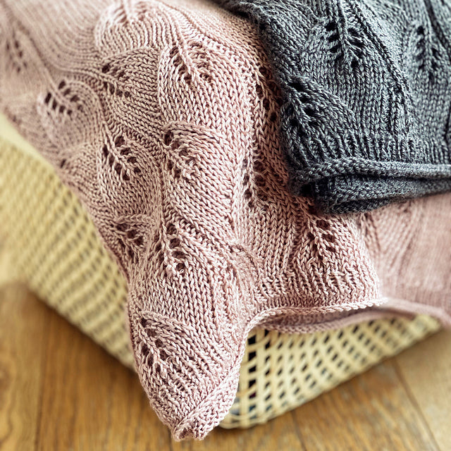 Boxy Lace Tee Knitting Pattern