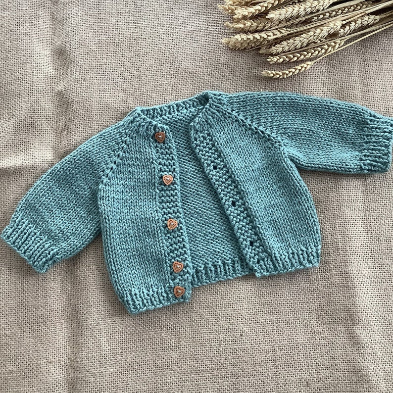 Sweet Cardigan Knitting Pattern