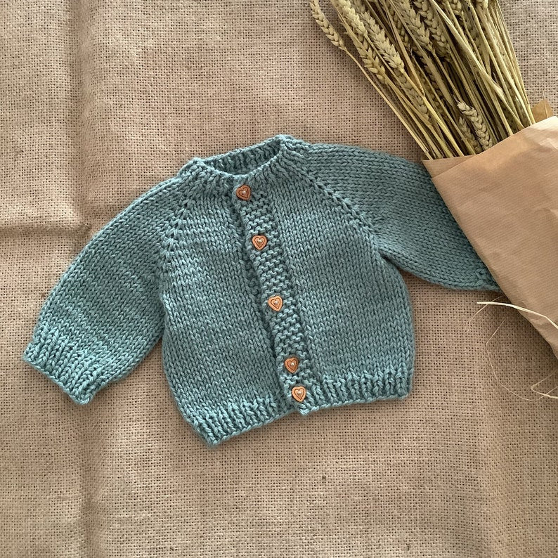 Sweet Cardigan Knitting Pattern