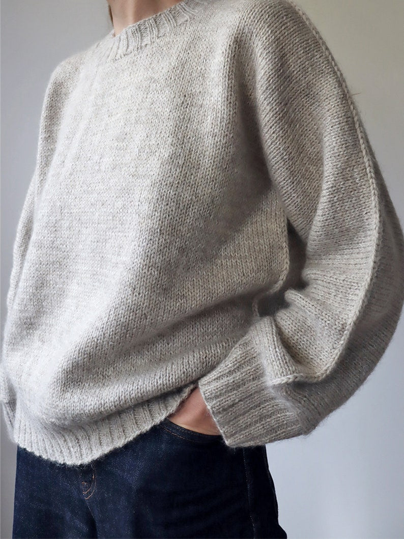 Basic Sweater Knitting Pattern