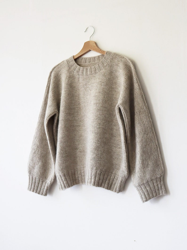 Basic Sweater Knitting Pattern