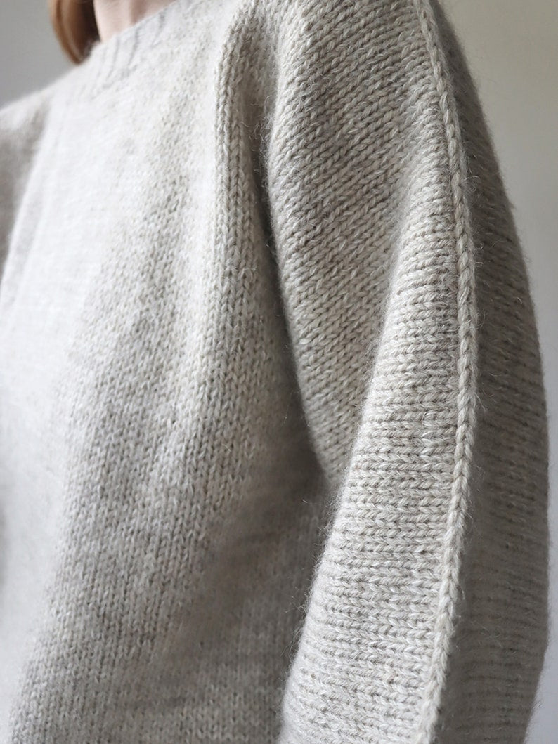 Basic Sweater Knitting Pattern