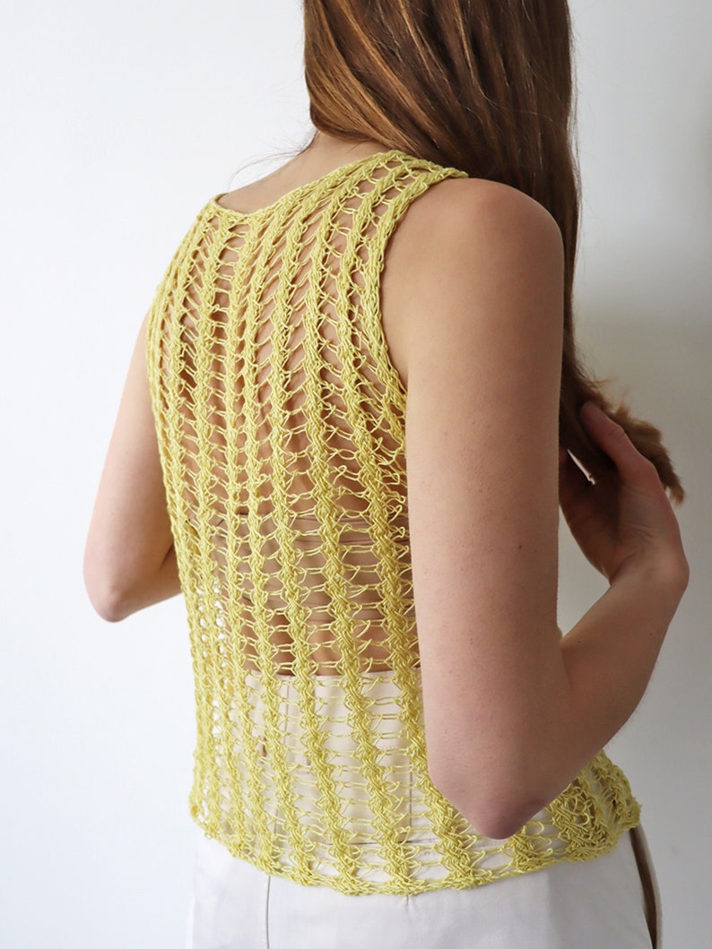 Scribble Top Knitting Pattern