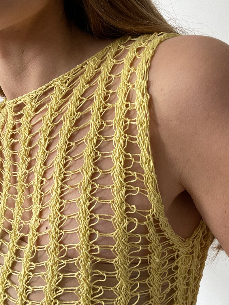 Scribble Top Knitting Pattern