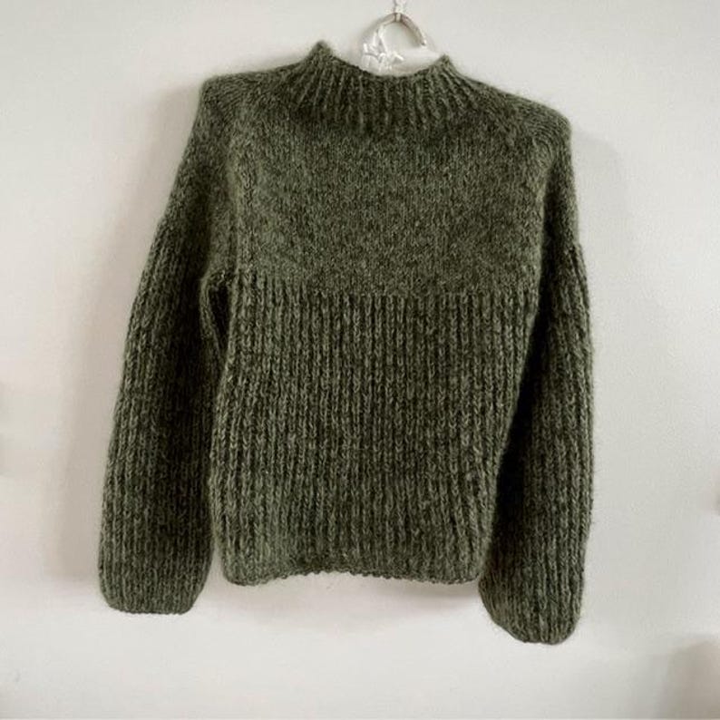 Casual Summer Sweater Knitting Pattern