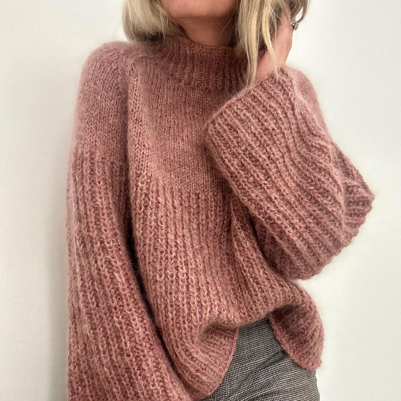Casual Summer Sweater Knitting Pattern