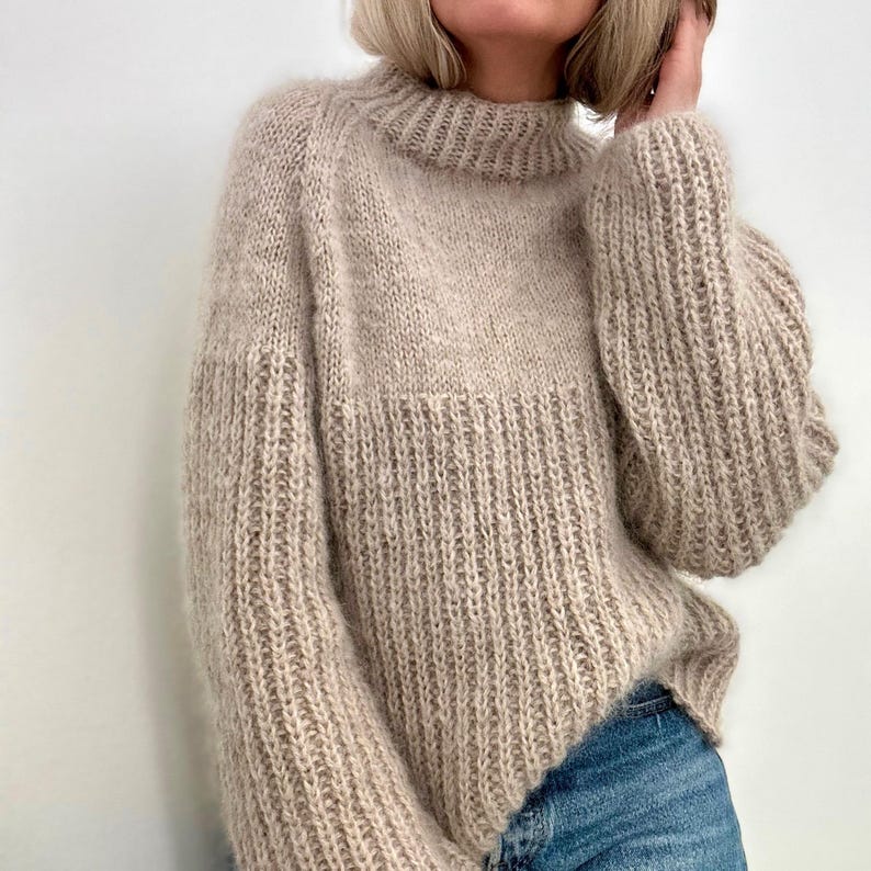 Casual Summer Sweater Knitting Pattern