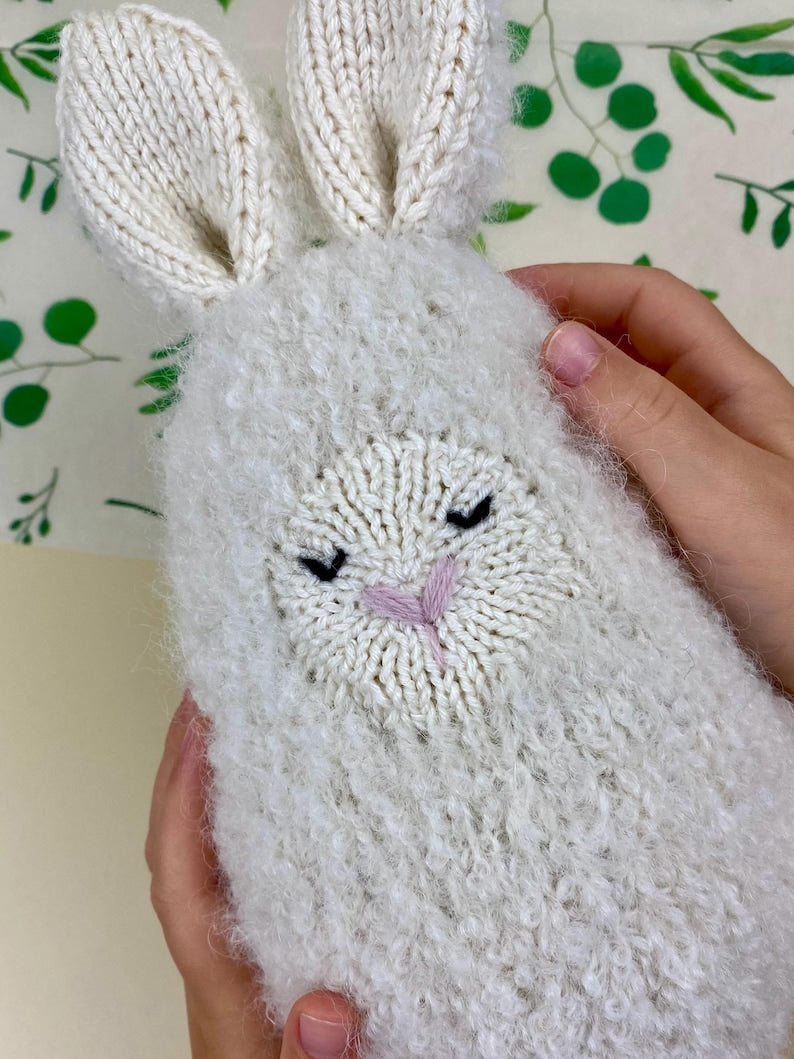 2-in-1 Bunny & Lamb Knitting Pattern