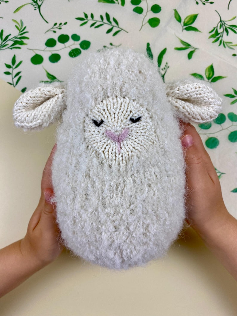 2-in-1 Bunny & Lamb Knitting Pattern