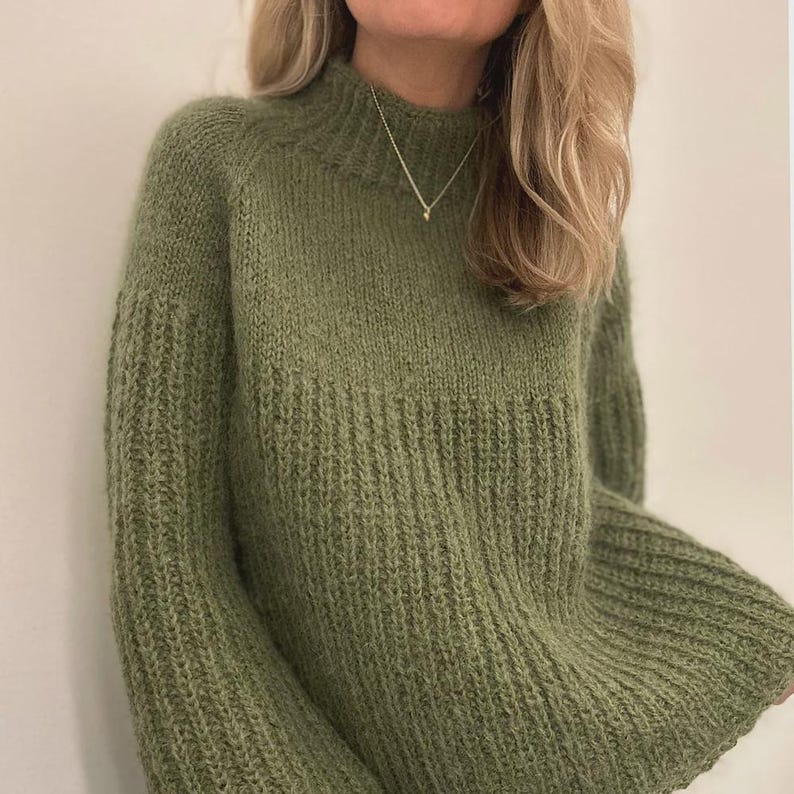 Casual Summer Sweater Knitting Pattern