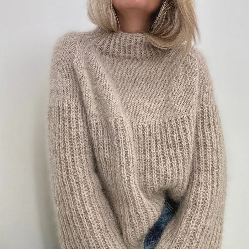 Casual Summer Sweater Knitting Pattern