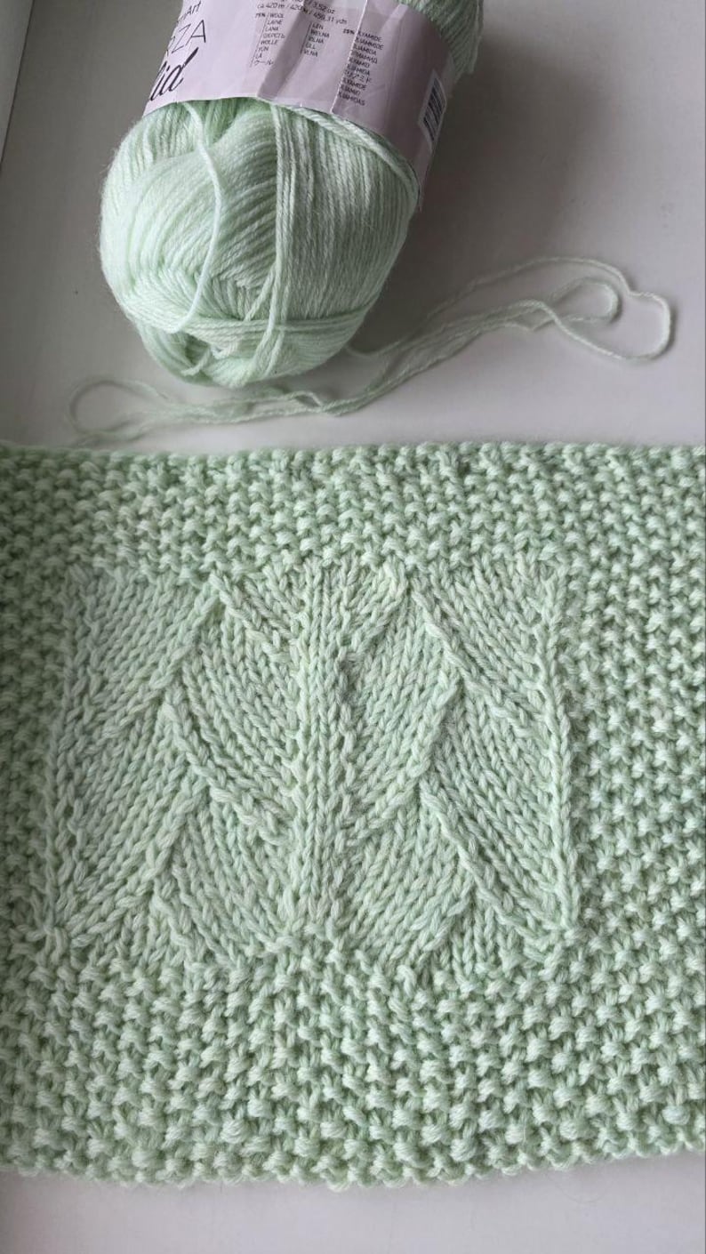 Baby Blue Blanket Knitting Pattern