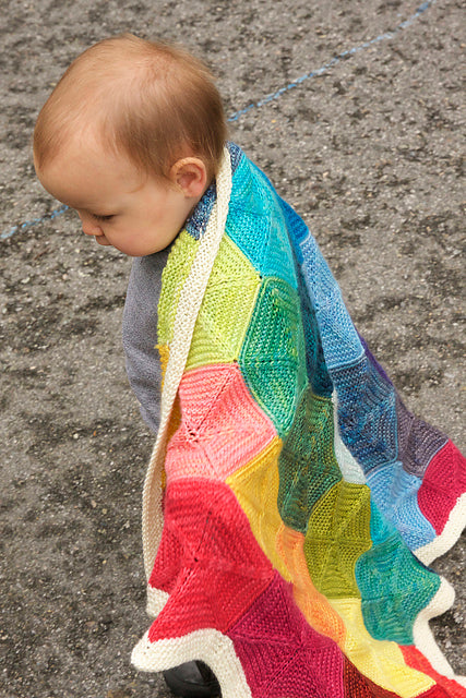 GeoNest Blanket Knitting Pattern