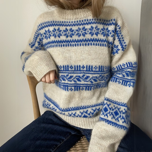 Porcelain Sweater Knitting Pattern
